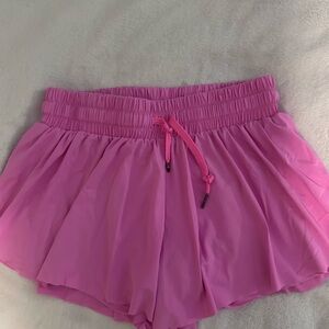 Vibrant Pink Women's Athletic Shorts